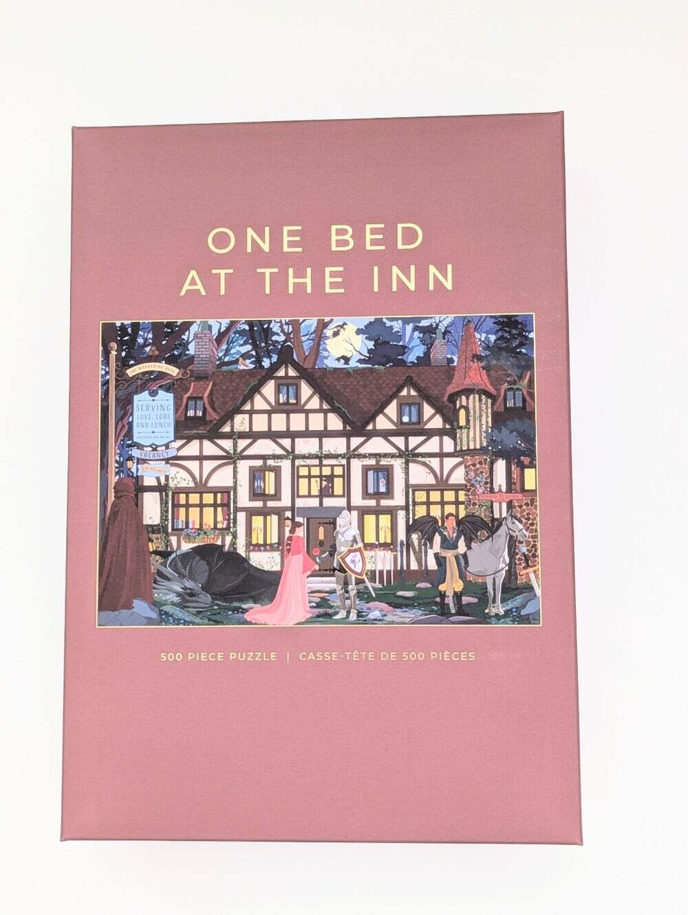 NEW IN BOX Hobbry "One Bed At The Inn" 500-Piece Puzzle
